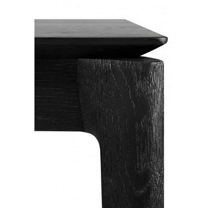 Table Bok en chêne - noir - vernis 220 x 95 Ethnicraft