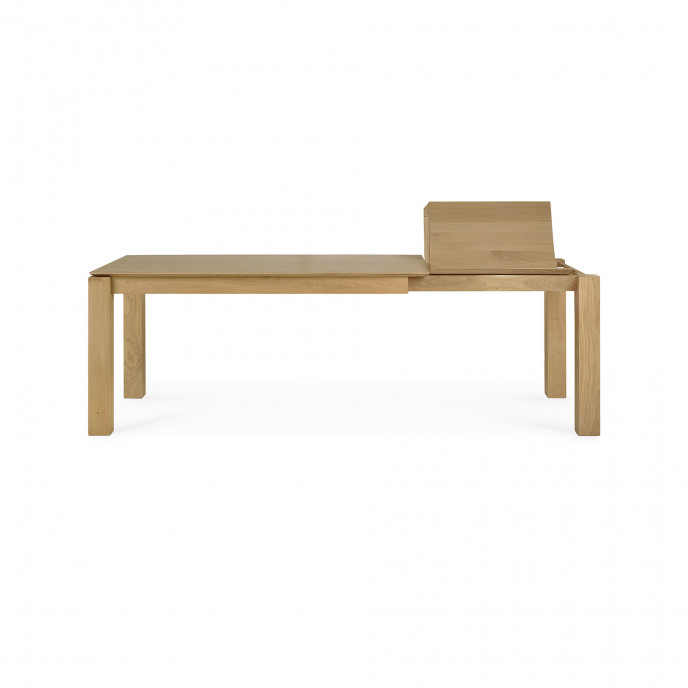 Table à rallonge Slice en chêne 160/240 x 90 Ethnicraft Table à rallonge Slice en chêne 160/240 x 90 Ethnicraft