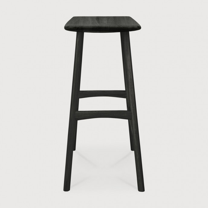 Tabouret de bar Osso en chêne noir Ethnicraft