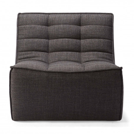 Canapé N701 - 1 place - gris foncé Ethnicraft