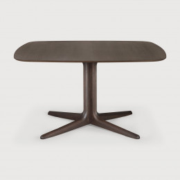 Table Corto en chêne brun 140x140 Ethnicraft