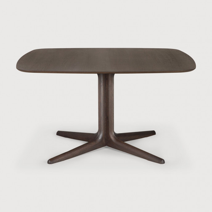 Table Corto en chêne brun 140x140 Ethnicraft
