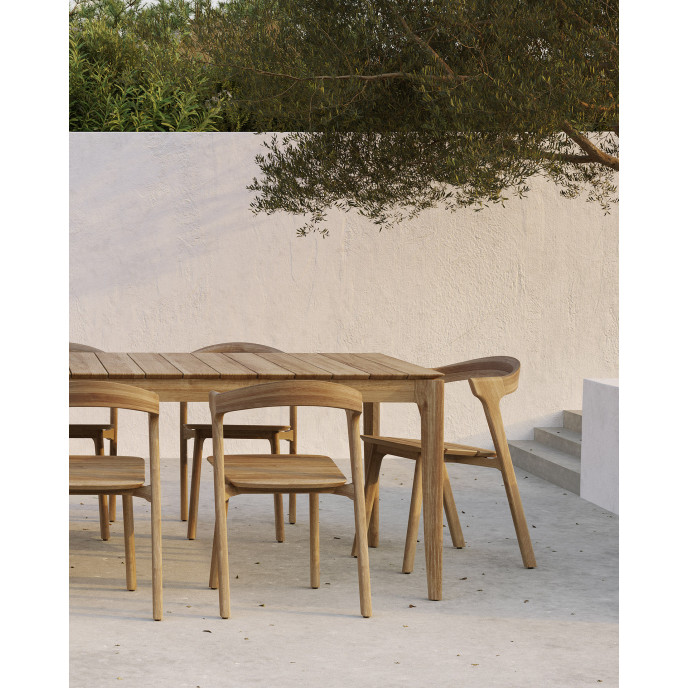 Chaise Bok outdoor en teck Ethnicraft