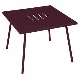 Table Basse Monceau 57X57 Cerise Noire Fermob