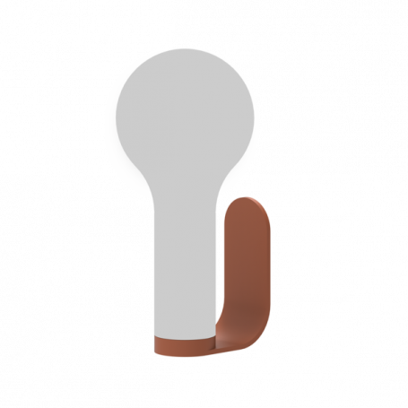 Support Applique Murale Aplo Ocre Rouge Fermob