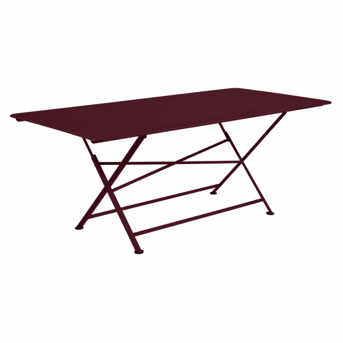 Table Rectangulaire Cargo 190X90 Cerise Noire Fermob Table Rectangulaire Cargo 190X90 Cerise Noire Fermob