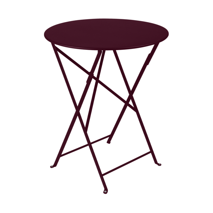 Table Pliante Bistro D60 Cerise Noire Fermob