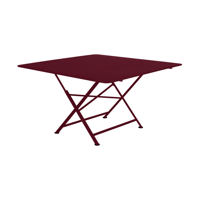 Table Cargo 128X128 Cerise Noire Fermob