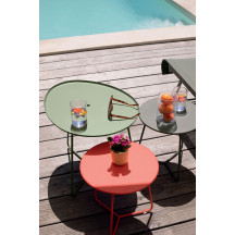 Table Basse Cocotte Cerise Noire Fermob