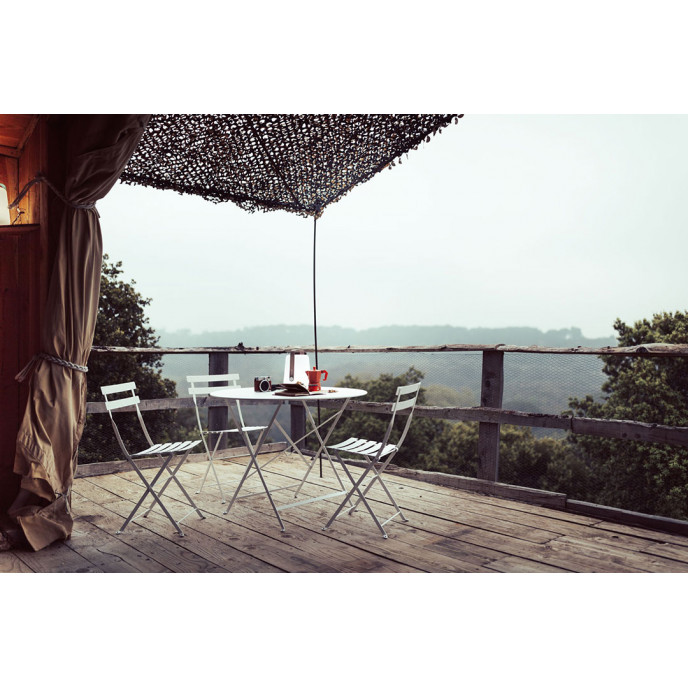 Chaise Métal Pliante Bistro Cerise Noire Fermob