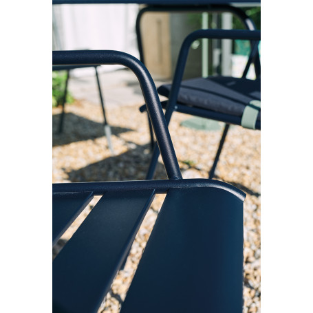 Fauteuil Bridge Monceau Bleu Acapulco Fermob