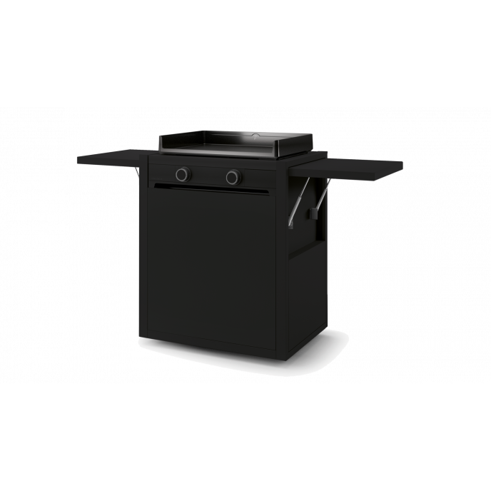 Chariot Modern acier noir fermé 60 Forge Adour Chariot Modern acier noir fermé 60 Forge Adour