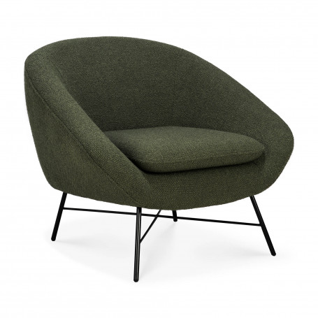 Fauteuil Barrow - vert Ethnicraft