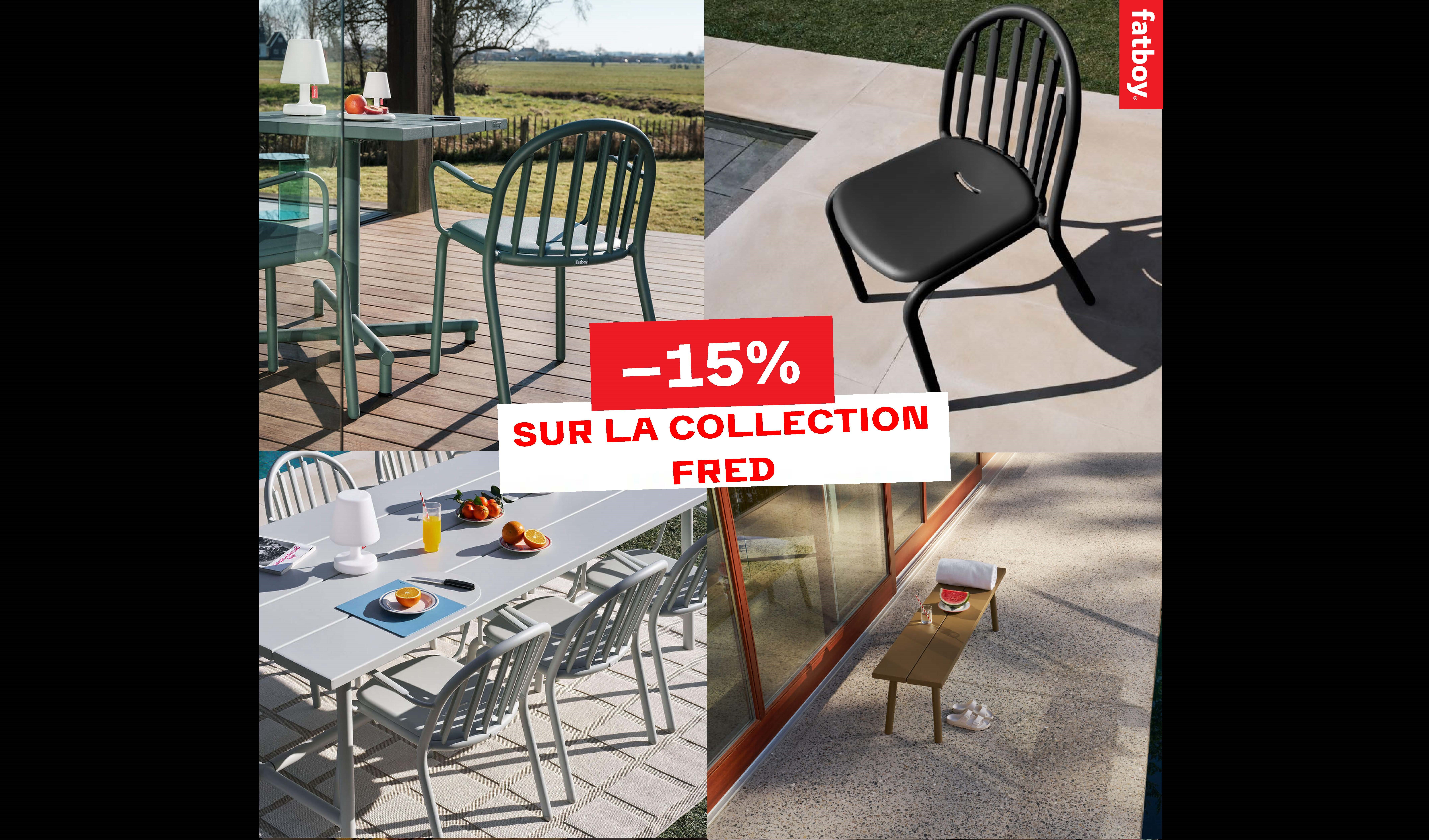 -15% sur la collection Fred !